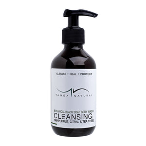 Cleansing | Grapefruit, Citral & Tea Tree Black Soap Wash - 300ml